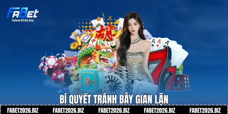 Bí quyết tránh bẫy gian lận