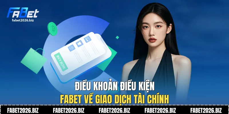 Điều khoản điều kiện Fabet về giao dịch tài chính