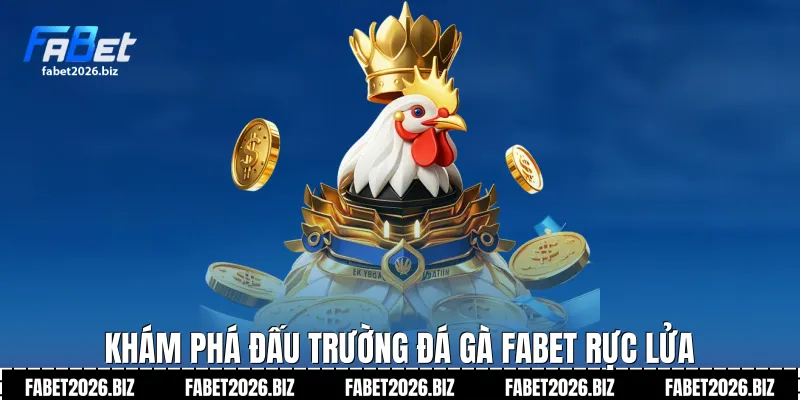 Khám phá đấu trường đá gà Fabet rực lửa