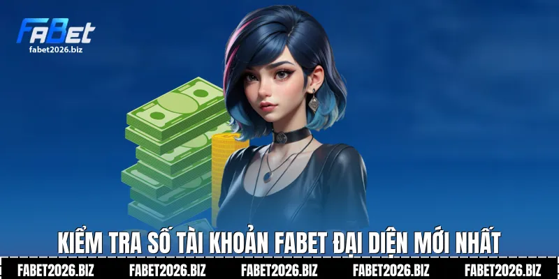 Kiểm tra số tài khoản Fabet đại diện mới nhất