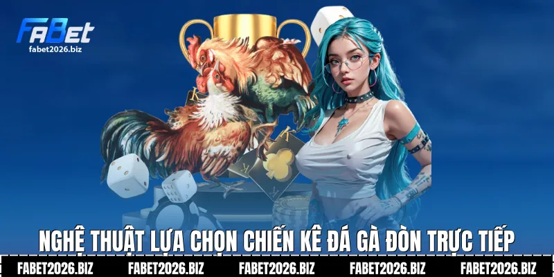 Nghệ thuật lựa chọn chiến kê đá gà đòn trực tiếp