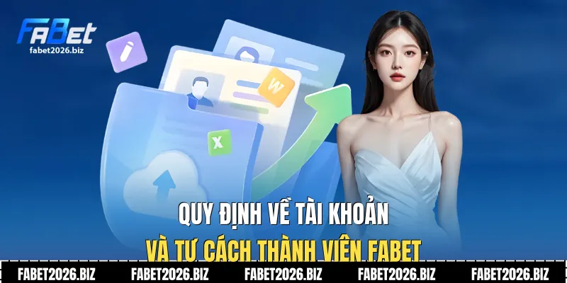 Quy định về tài khoản và tư cách thành viên Fabet