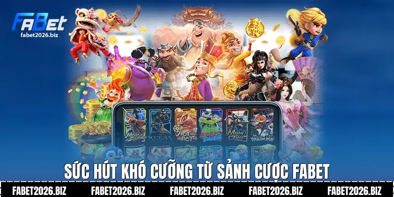 Sức hút khó cưỡng từ sảnh cược FABET