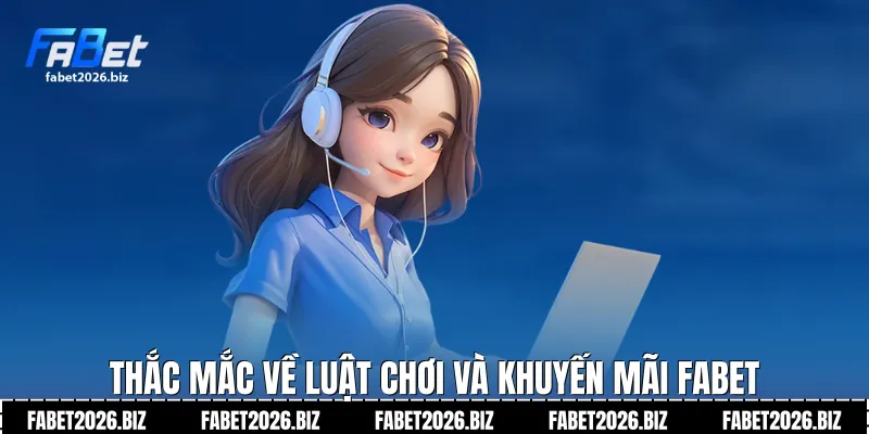 Thắc mắc về luật chơi và khuyến mãi Fabet