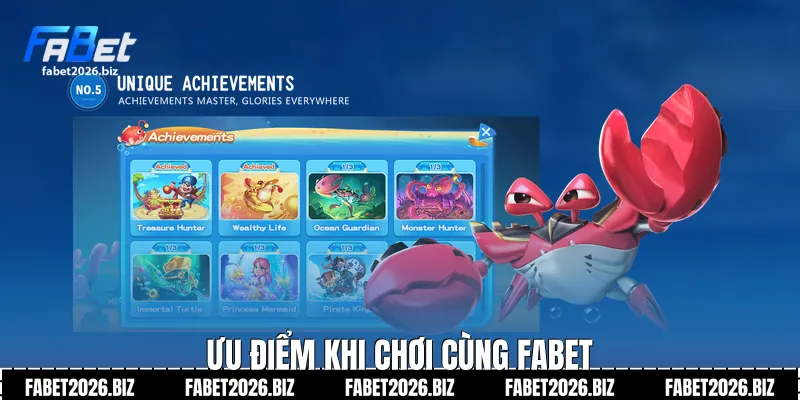 Ưu điểm khi chơi cùng FABET